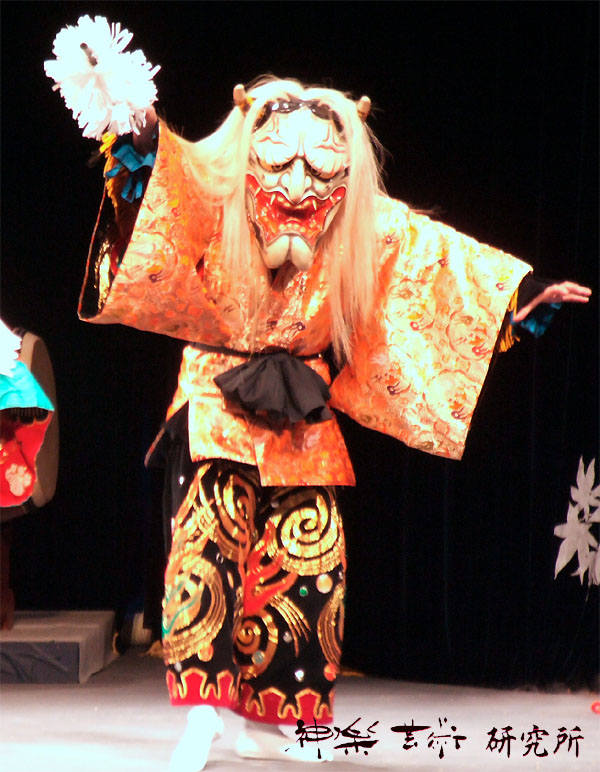 金井弘之さん 「伊吹山」の鬼神