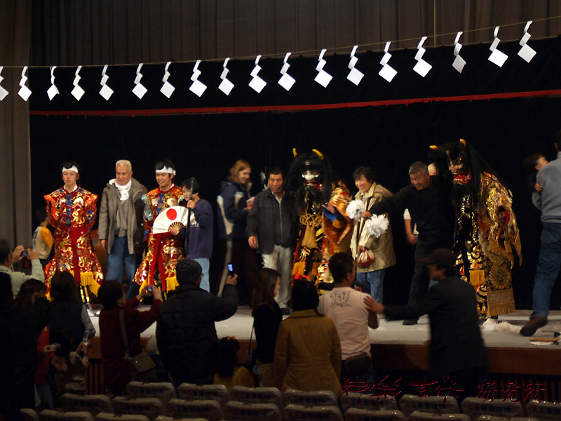 上演後の撮影会