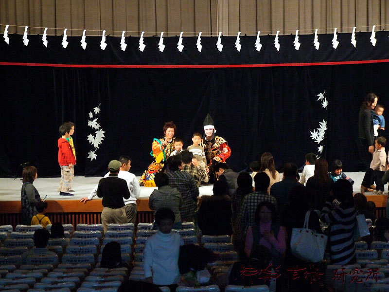 上演後の撮影会
