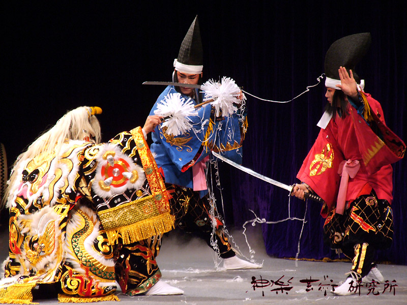 原田神楽団 土蜘蛛