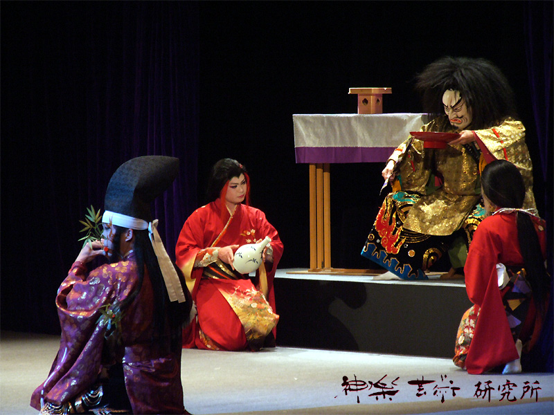中川戸神楽団 青葉の笛
