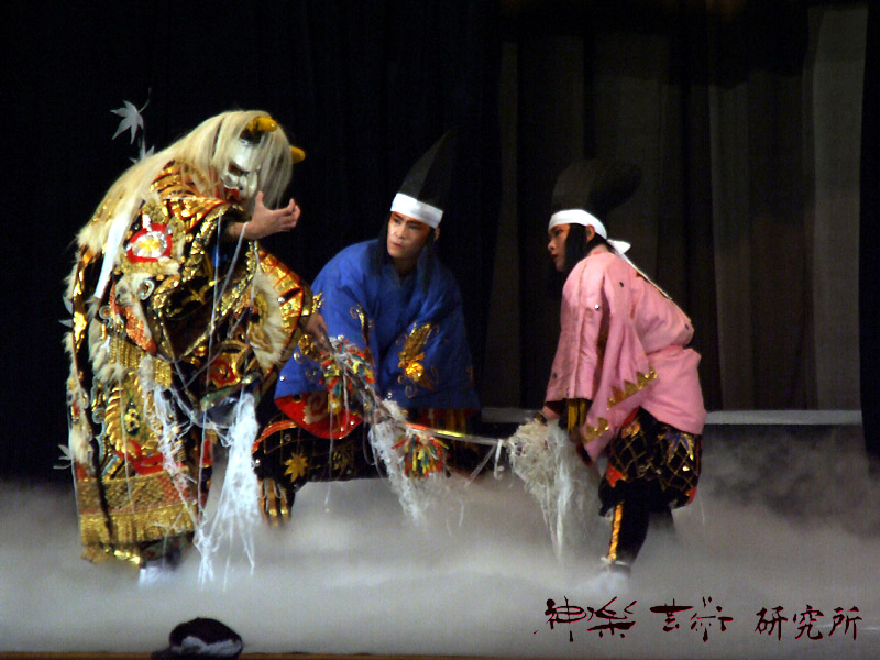 原田神楽団 土蜘蛛