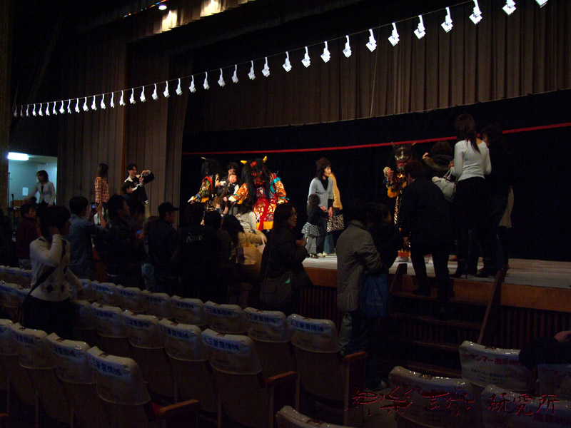 上演後の撮影会