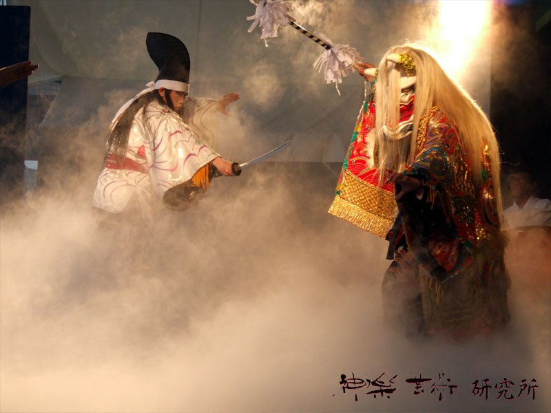 中川戸神楽団 土蜘蛛