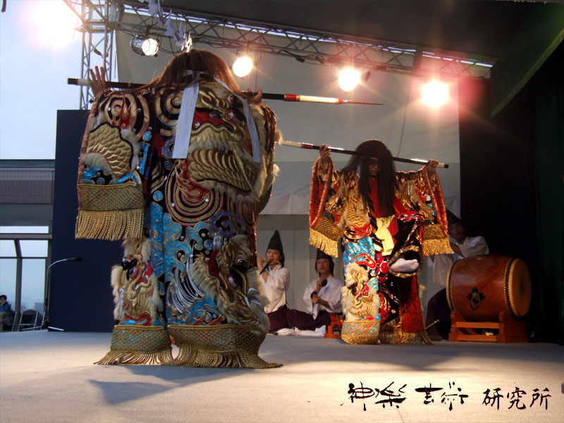中川戸神楽団 伊吹山