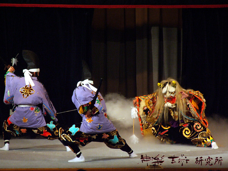 東山神楽団 土蜘蛛