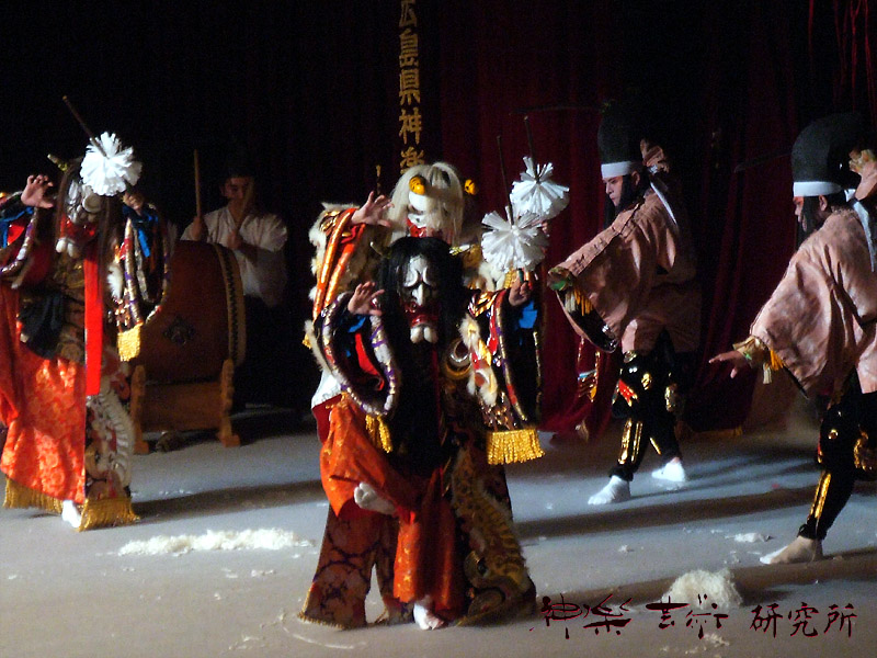 高井神楽団 紅葉狩