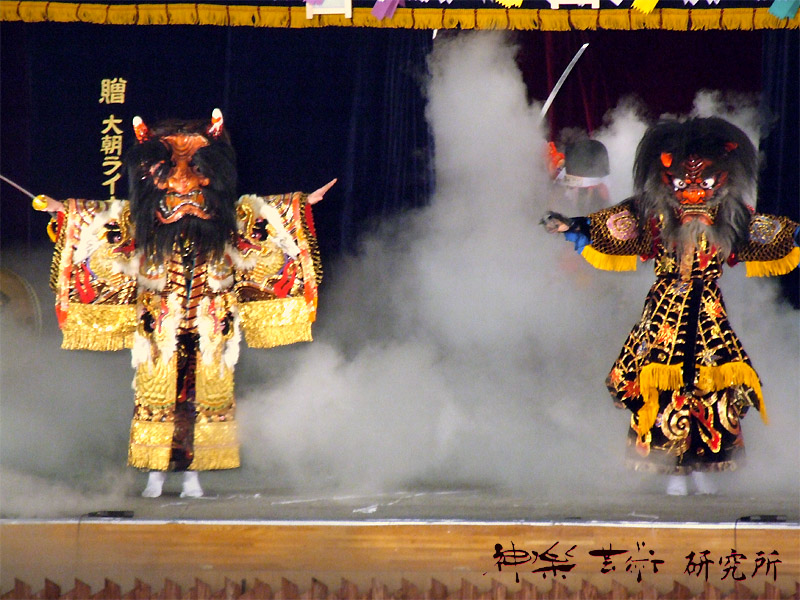 筏津神楽団 羅生門
