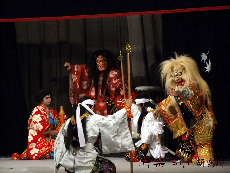 中川戸神楽団 大江山