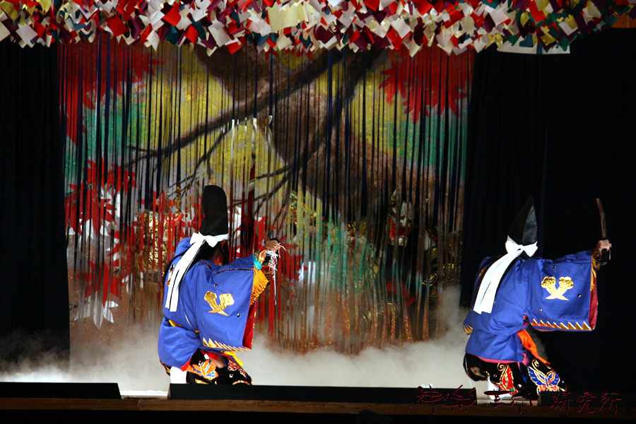日吉神楽団 紅葉狩
