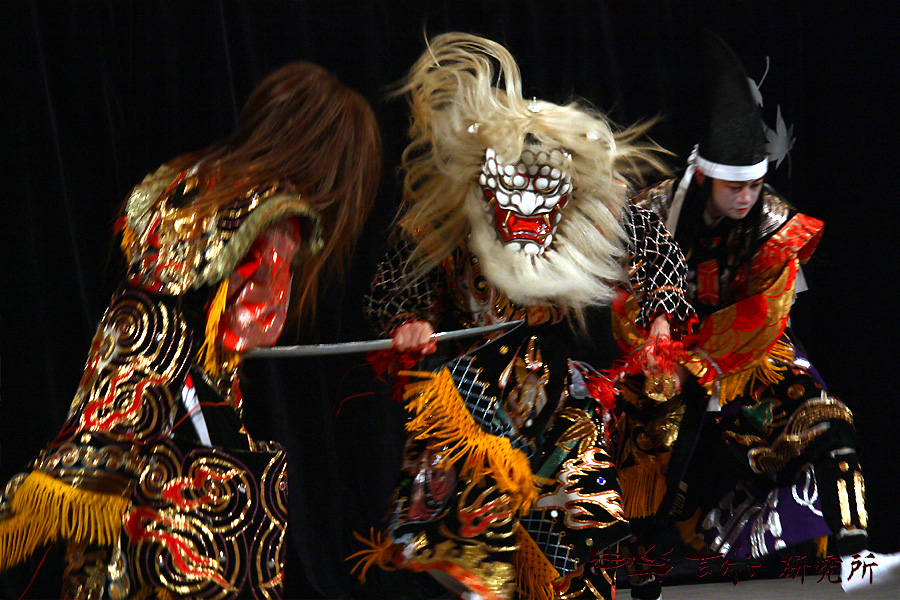 山王神楽団 鈴鹿山