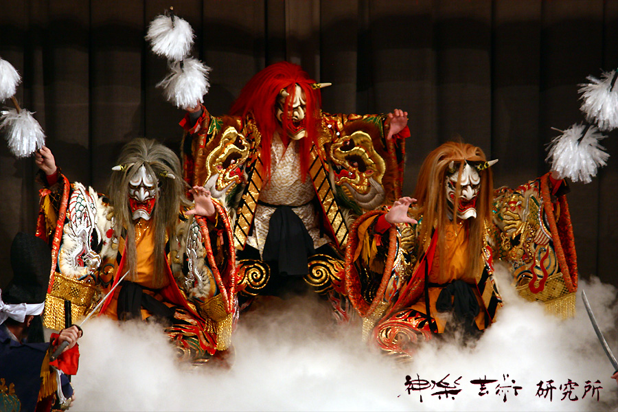 上河内神楽団 紅葉狩