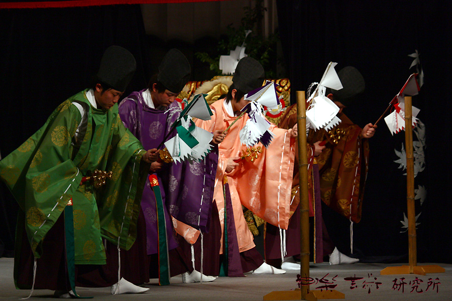 原田神楽団 神迎え