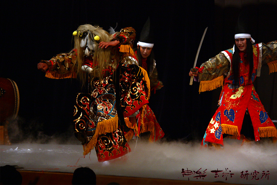 東山神楽団 土蜘蛛