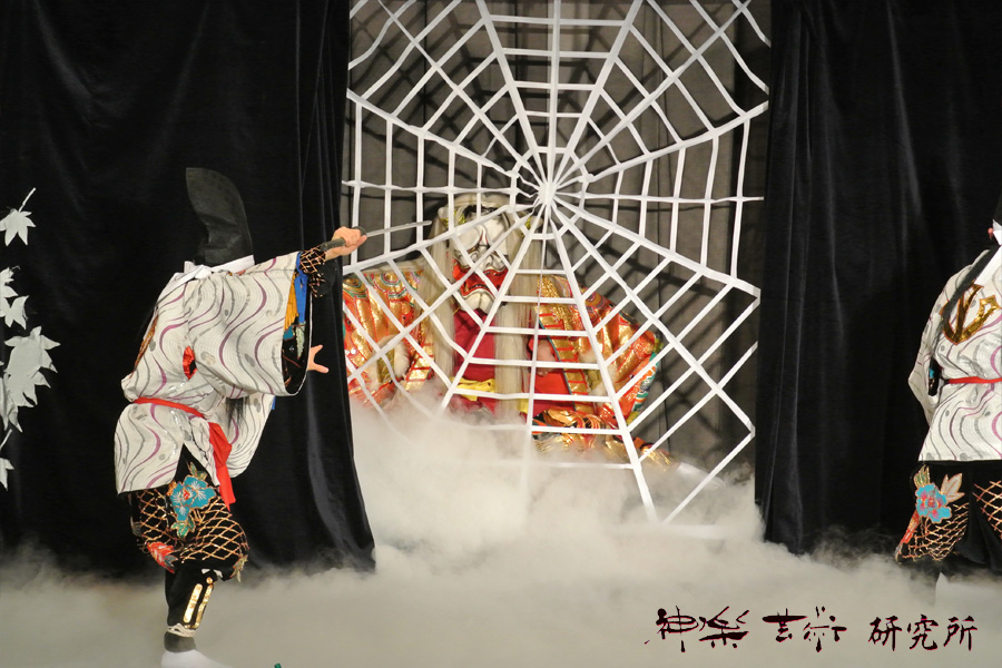 中川戸神楽団 土蜘蛛