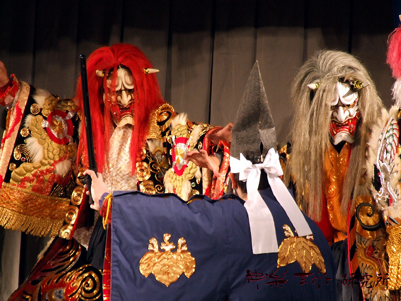 上河内神楽団 紅葉狩