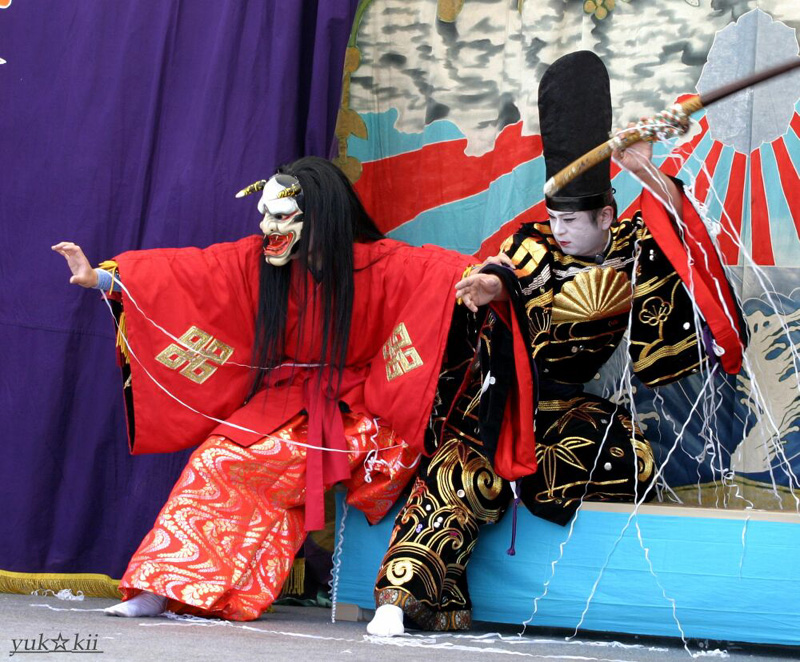 大塚神楽団 土蜘蛛