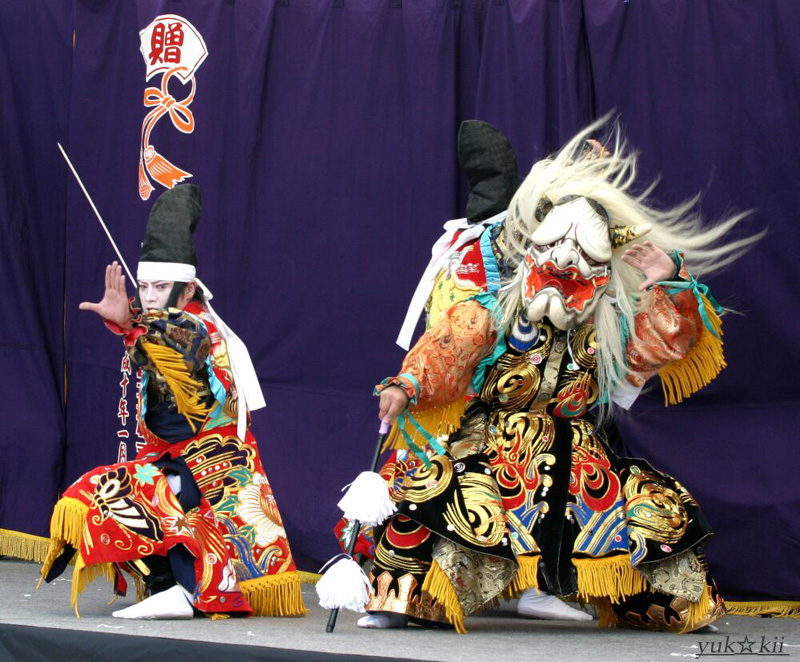 大塚神楽団 土蜘蛛