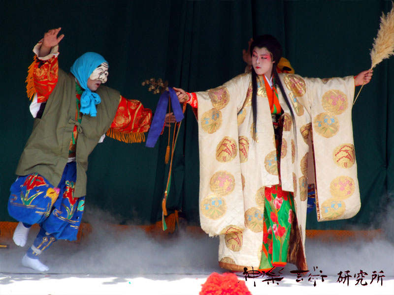 上石神楽団 安達ヶ原