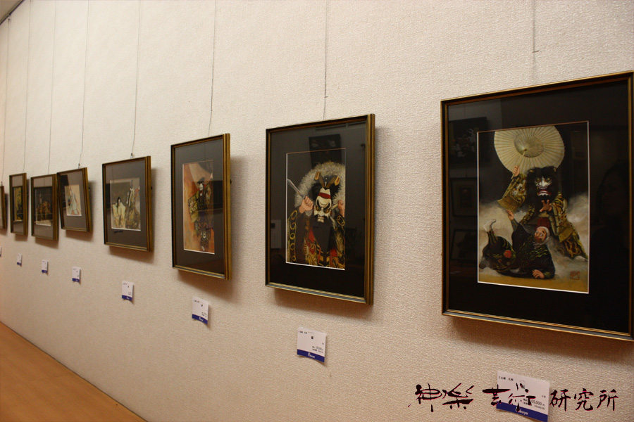 神楽三人展