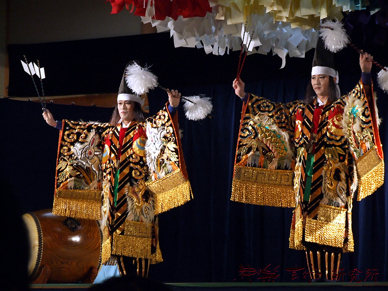 上河内神楽団 紅葉狩