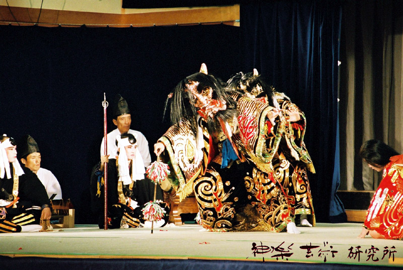 原田神楽団 大江山