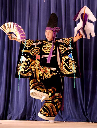 塩瀬神楽団「葛城山」より 源頼光